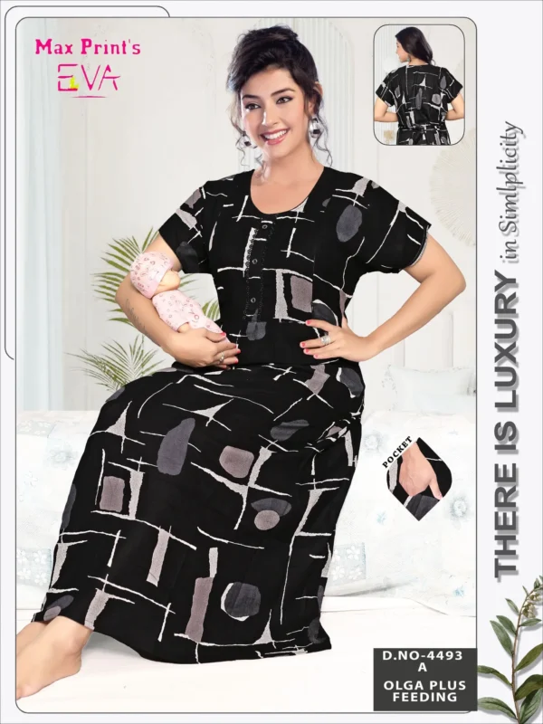 Latest Dnp Alphine Feeding Gown Collection Wholesale 2026