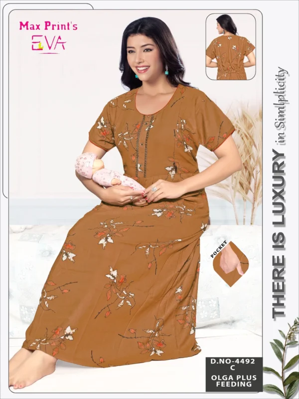 Latest Dnp Alphine Feeding Gown Collection Wholesale 2026