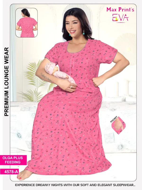 Latest Dnp Alphine Feeding Gown Collection Wholesale 2026