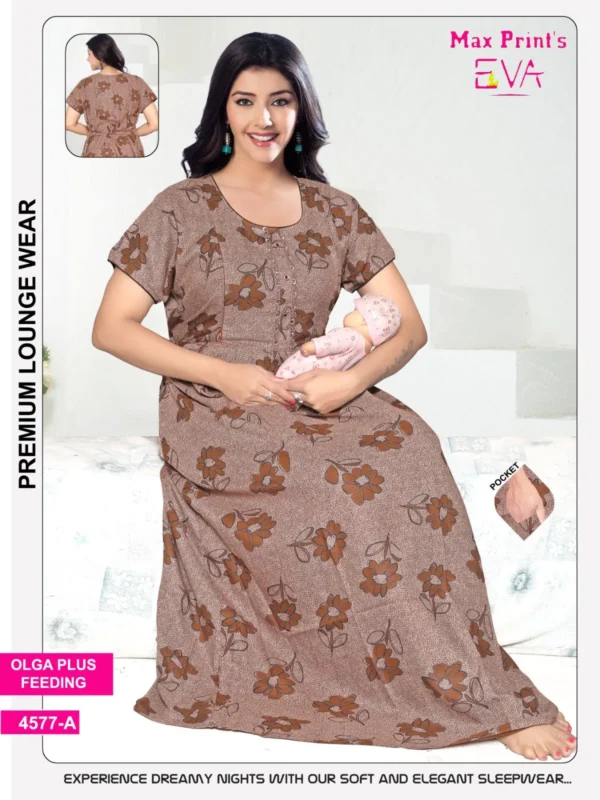 Latest Dnp Alphine Feeding Gown Collection Wholesale 2026