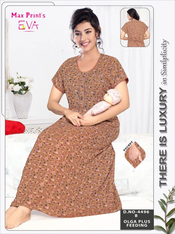 Latest Dnp Alphine Feeding Gown Collection Wholesale 2026