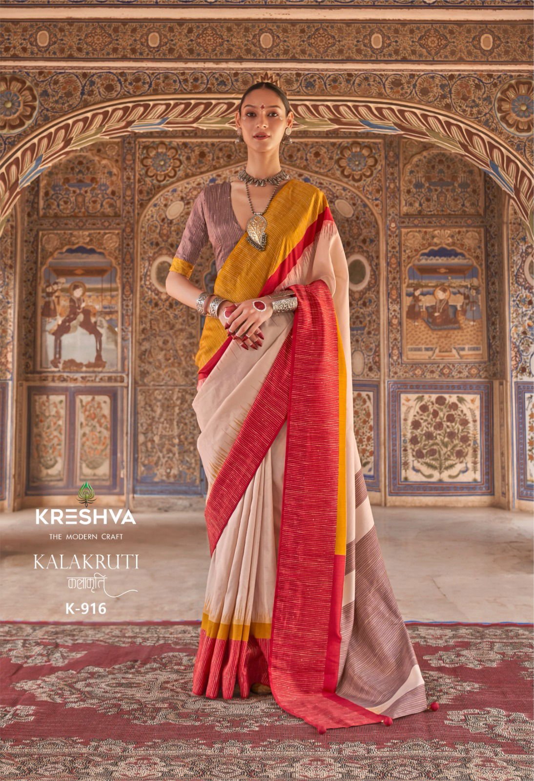 Kreshva Kalakruti Sigma Silk Aqua Finish Venkatagiri Saree Wholesale 4 Beautiful Kreshva Kalakruti Sigma Silk Aqua Finish Venkatagiri Saree Wholesale 2026