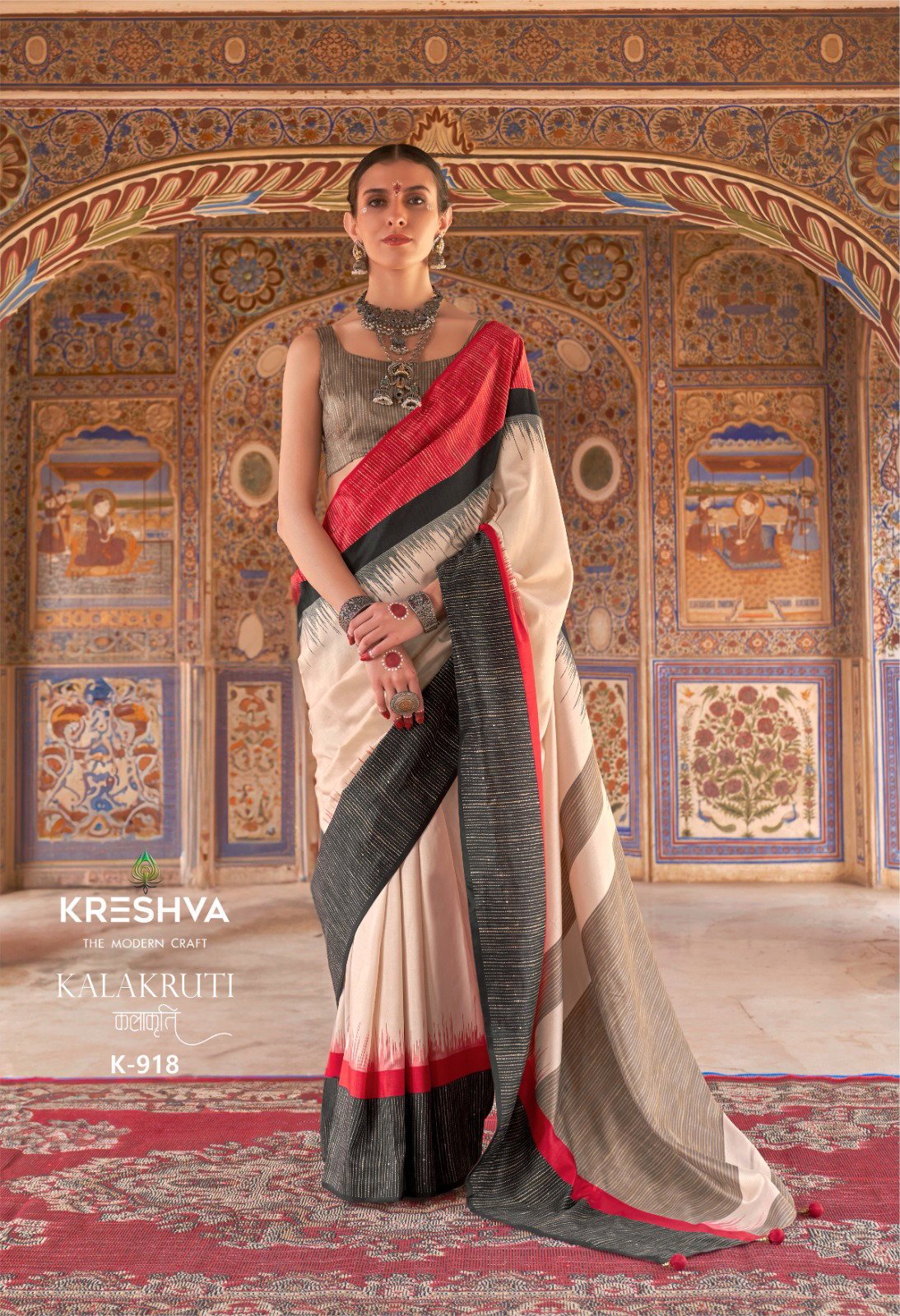 Kreshva Kalakruti Sigma Silk Aqua Finish Venkatagiri Saree Wholesale 6 Beautiful Kreshva Kalakruti Sigma Silk Aqua Finish Venkatagiri Saree Wholesale 2026