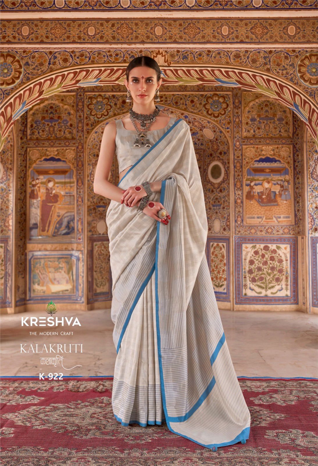 Kreshva Kalakruti Sigma Silk Aqua Finish Venkatagiri Saree Wholesale 10 Beautiful Kreshva Kalakruti Sigma Silk Aqua Finish Venkatagiri Saree Wholesale 2026