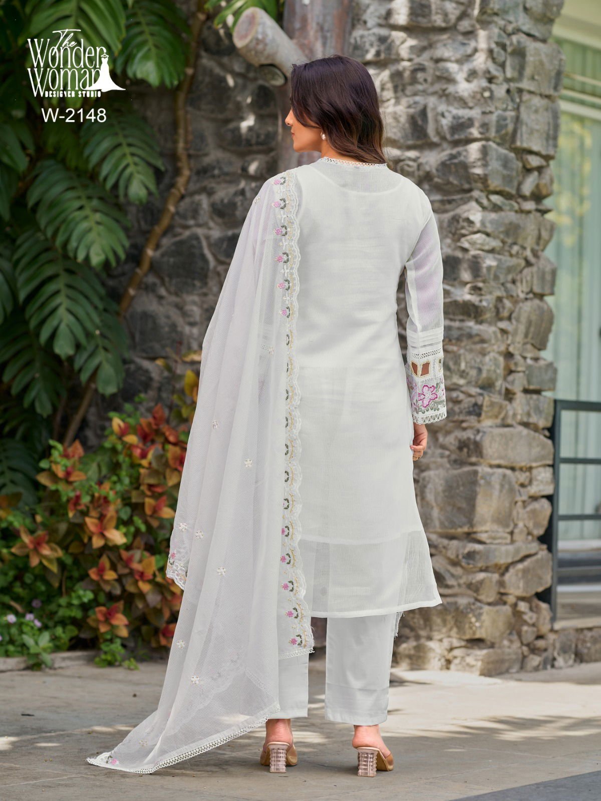 Wonder Women W 2148 Lining Organza Embroidery Kurti Bottom With Dupatta Wholesale 7 Latest Wonder Women W 2148 Lining Organza Embroidery Kurti Bottom With Dupatta Wholesale 2026
