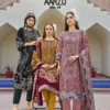 Romani Aarzu Vol 29 Soft Cotton Digital Printed With Embroidered Dress Material Wholesale 1 Romani Aarzu Vol 29 Soft Cotton Digital Printed With Embroidered Dress Material Wholesale