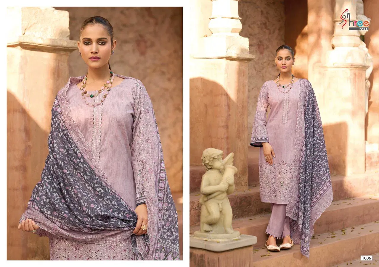 Shree Bin Saeed Lawn Collection Vol 25 Cotton Embroidered Pakistani Suit Wholesale 7 Stylish Shree Bin Saeed Lawn Collection Vol 25 Cotton Embroidered Pakistani Suit Wholesale 2026