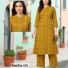 Dnp Aastha 09 And 10 Slub Cotton Kurti With Bottom Wholesale