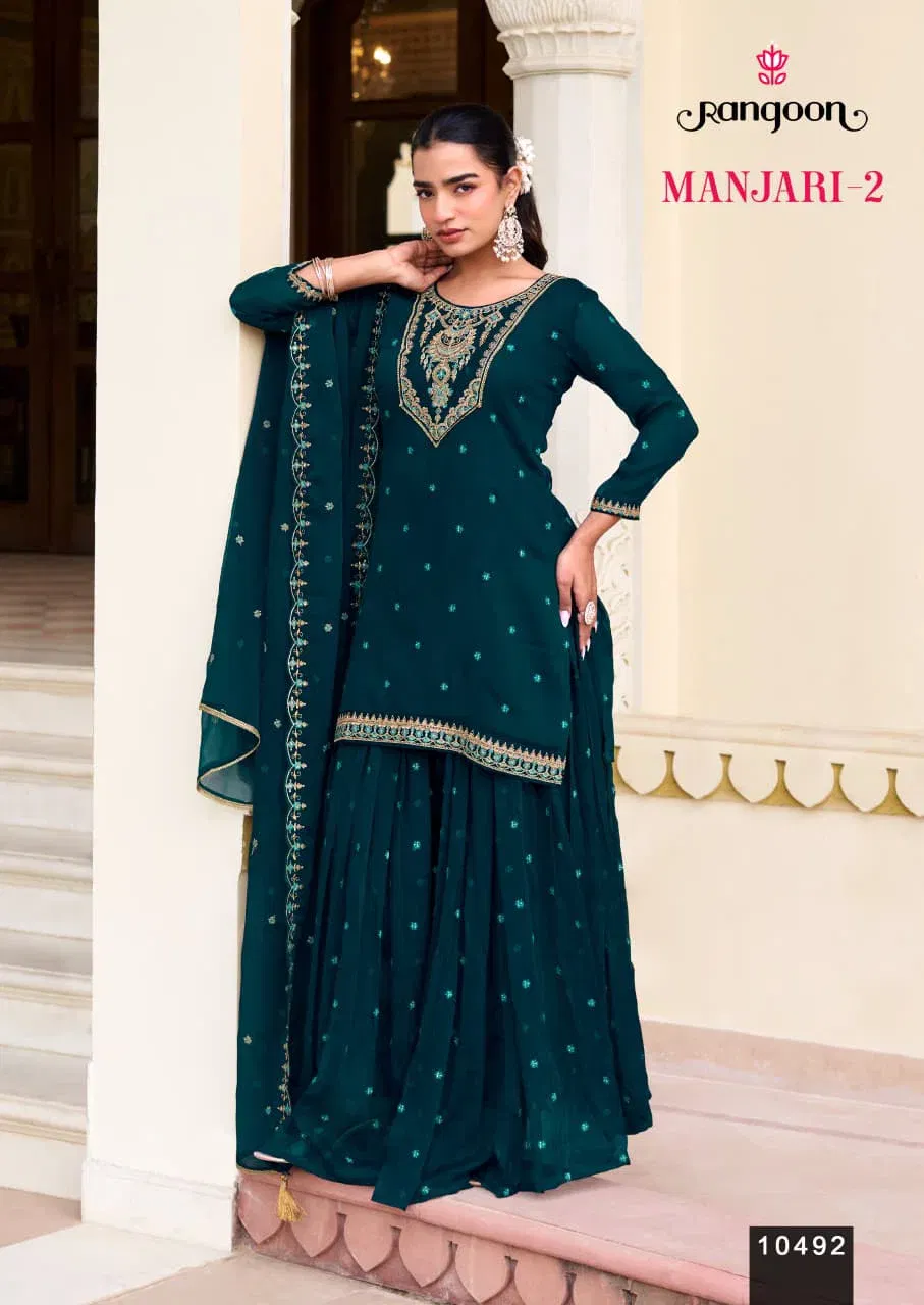 Rangoon Manjari Vol 02 Chiffon With Fancy Code Worked Kurti Plazzo And Dupatta Wholesale 6 Stylish Rangoon Manjari Vol 02 Chiffon With Fancy Code Worked Kurti Plazzo And Dupatta Wholesale 2026