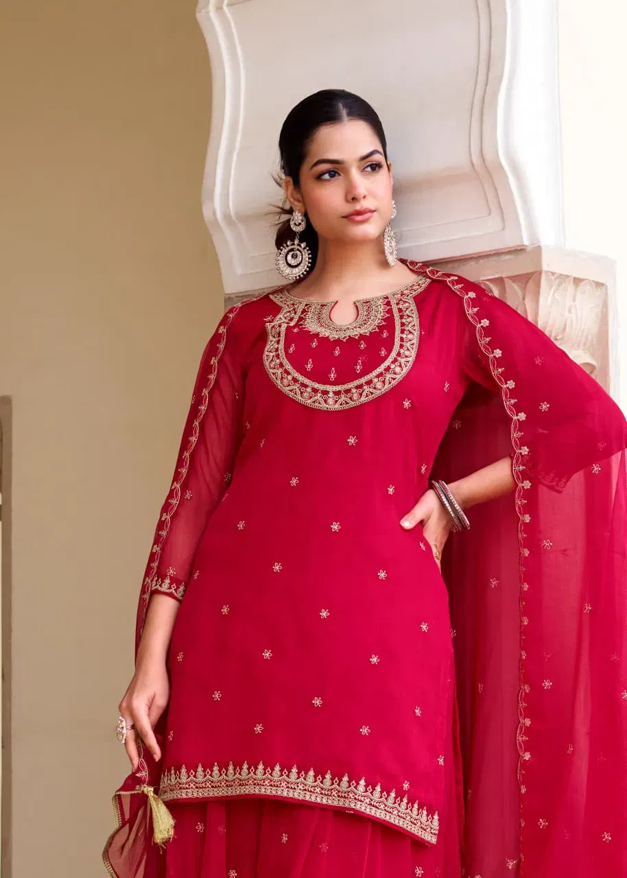 Rangoon Manjari Vol 02 Chiffon With Fancy Code Worked Kurti Plazzo And Dupatta Wholesale 7 Stylish Rangoon Manjari Vol 02 Chiffon With Fancy Code Worked Kurti Plazzo And Dupatta Wholesale 2026
