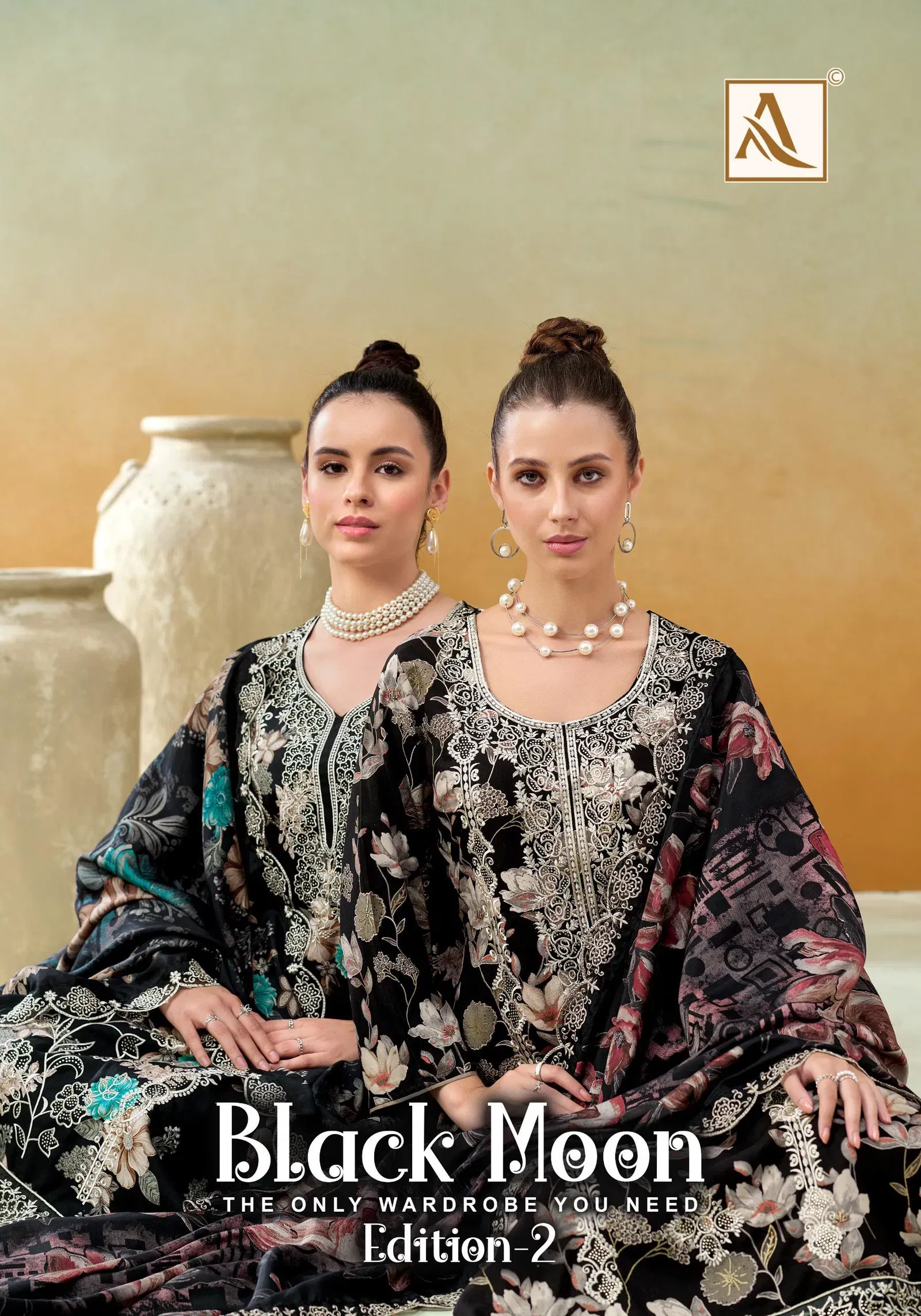 Alok Black Moon Edition Vol 02 Viscose Rayon Discharge Printed Dress Material Wholesale