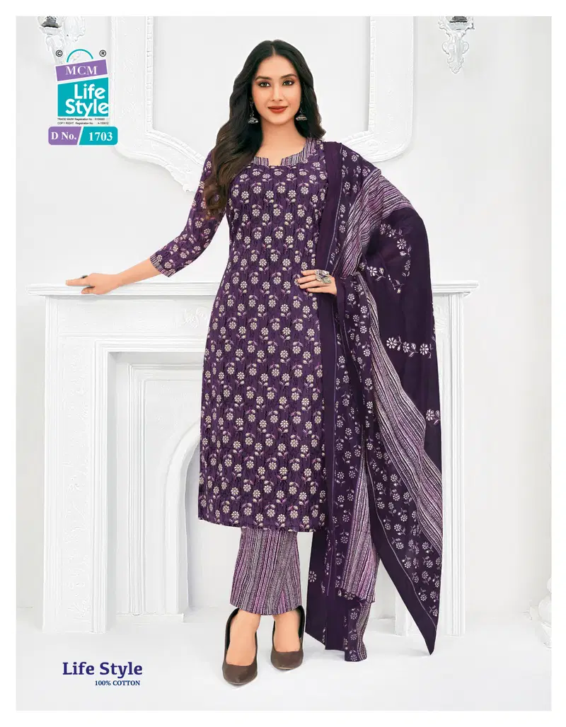Mcm Life Style Vol 17 Cotton Printed Daily Wear Dress Material Collection Wholesale 15 Beautiful Mcm Life Style Vol 17 Cotton Printed Daily Wear Dress Material Collection Wholesale 2026