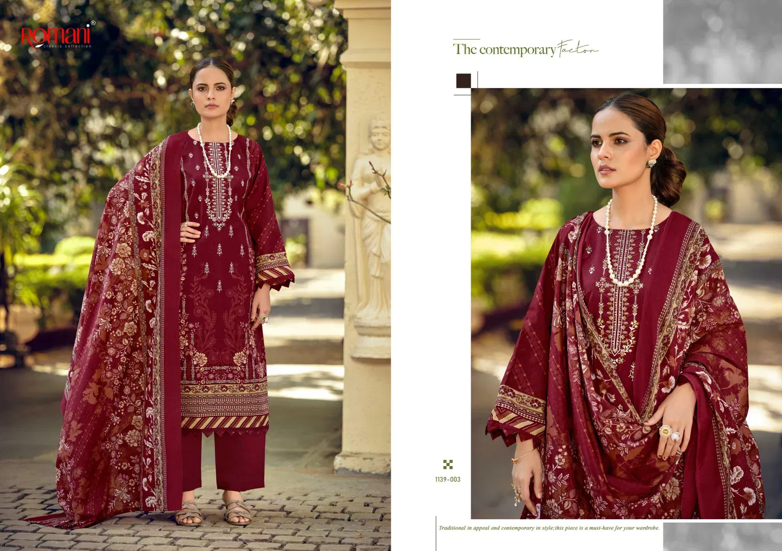 Romani Bin Kareem Vol 03 Cotton Digital Printed With Embroidered Dress Material Wholesale 6 Latest Romani Bin Kareem Vol 03 Cotton Digital Printed With Embroidered Dress Material Wholesale 2026