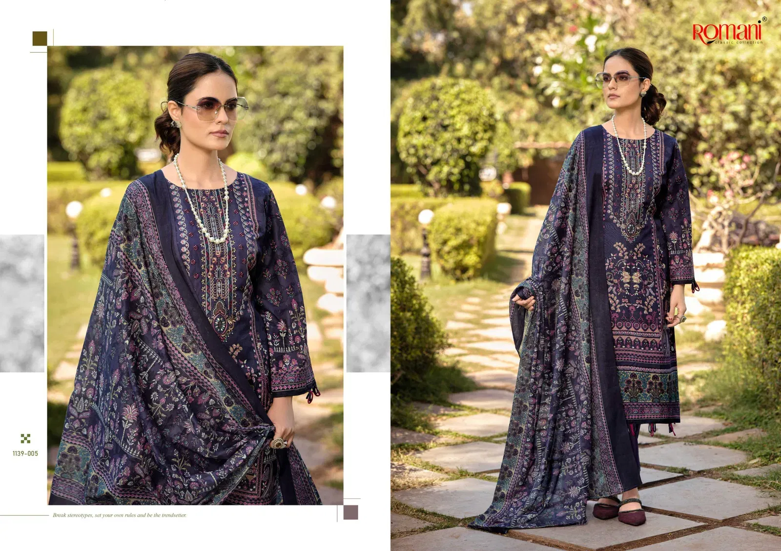 Romani Bin Kareem Vol 03 Cotton Digital Printed With Embroidered Dress Material Wholesale 7 Latest Romani Bin Kareem Vol 03 Cotton Digital Printed With Embroidered Dress Material Wholesale 2026