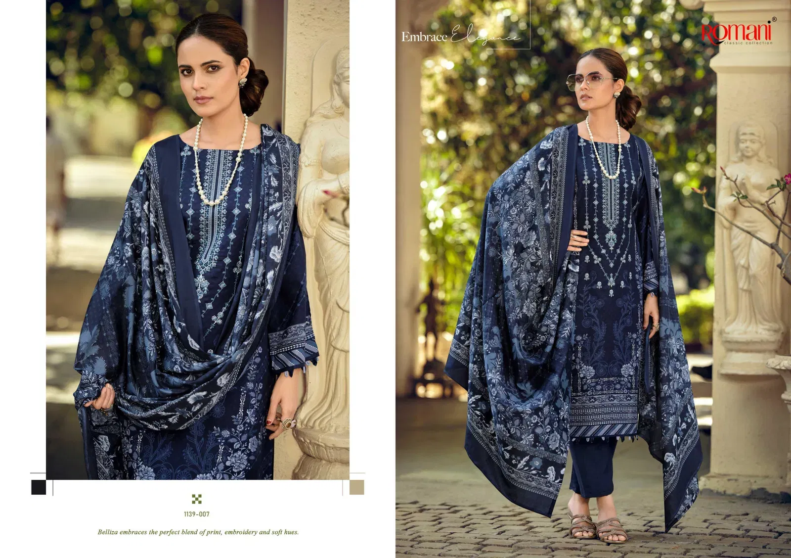 Romani Bin Kareem Vol 03 Cotton Digital Printed With Embroidered Dress Material Wholesale 11 Latest Romani Bin Kareem Vol 03 Cotton Digital Printed With Embroidered Dress Material Wholesale 2026