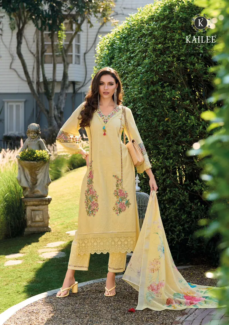 Kailee Suffy Vol 02 Cotton With Chikankari Worked Kurti WIth Bottom Dupatta Wholesale 8 Beautiful Kailee Suffy Vol 02 Cotton With Chikankari Worked Kurti WIth Bottom Dupatta Wholesale 2026