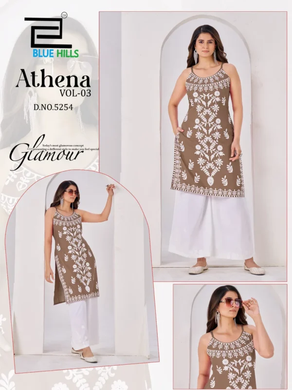 Launching Blue Hills Athena Vol 3 Rayon With Embroidery Work Kurti Collection Wholesale 2026 2 Launching Blue Hills Athena Vol 3 Rayon With Embroidery Work Kurti Collection Wholesale 2026