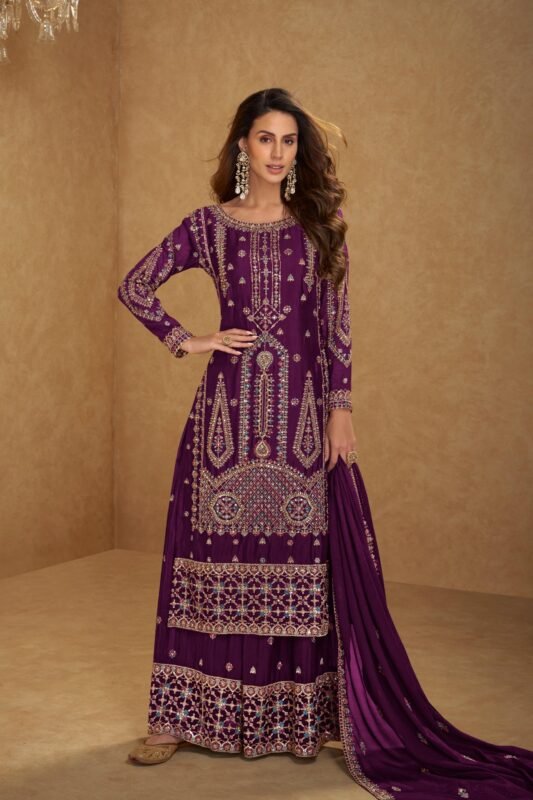 Stylish Gulkayra Hirni Real Chinon Embroidery Readymade Dress Wholesale 2026 2 Stylish Gulkayra Hirni Real Chinon Embroidery Readymade Dress Wholesale 2026