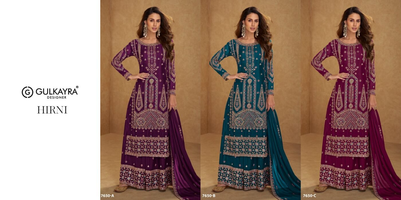 Stylish Gulkayra Hirni Real Chinon Embroidery Readymade Dress Wholesale 2026 8 Stylish Gulkayra Hirni Real Chinon Embroidery Readymade Dress Wholesale 2026