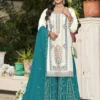 Ramsha R 1562 A To D Crunchy With Embroidery Pakistani Salwar Kameez Wholesale