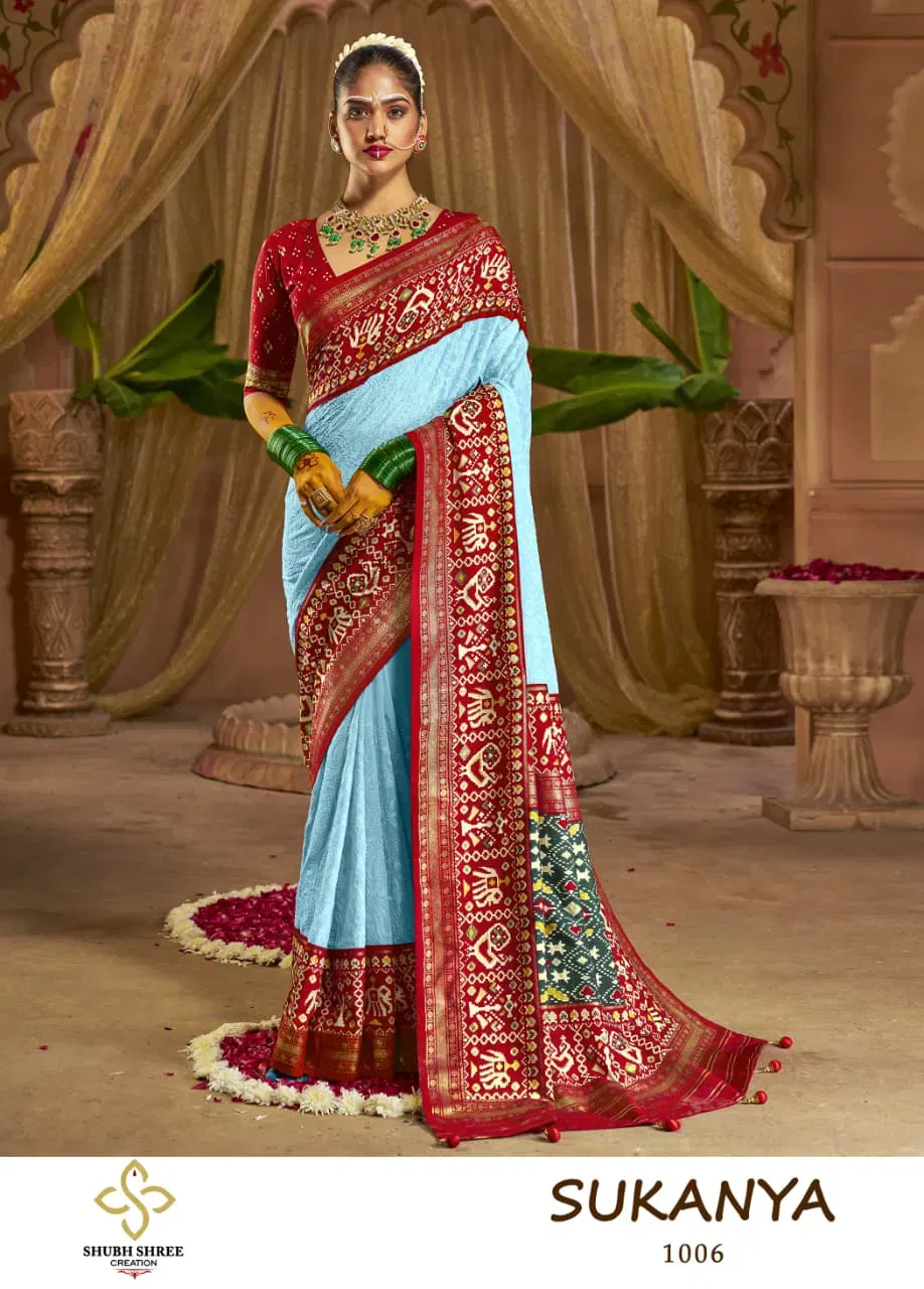 Shubh Shree Sukanya Georgette Silk Chikankari Embroidered Saree Collection Wholesale 10 Shubh Shree Sukanya Georgette Silk Chikankari Embroidered Saree Collection Wholesale