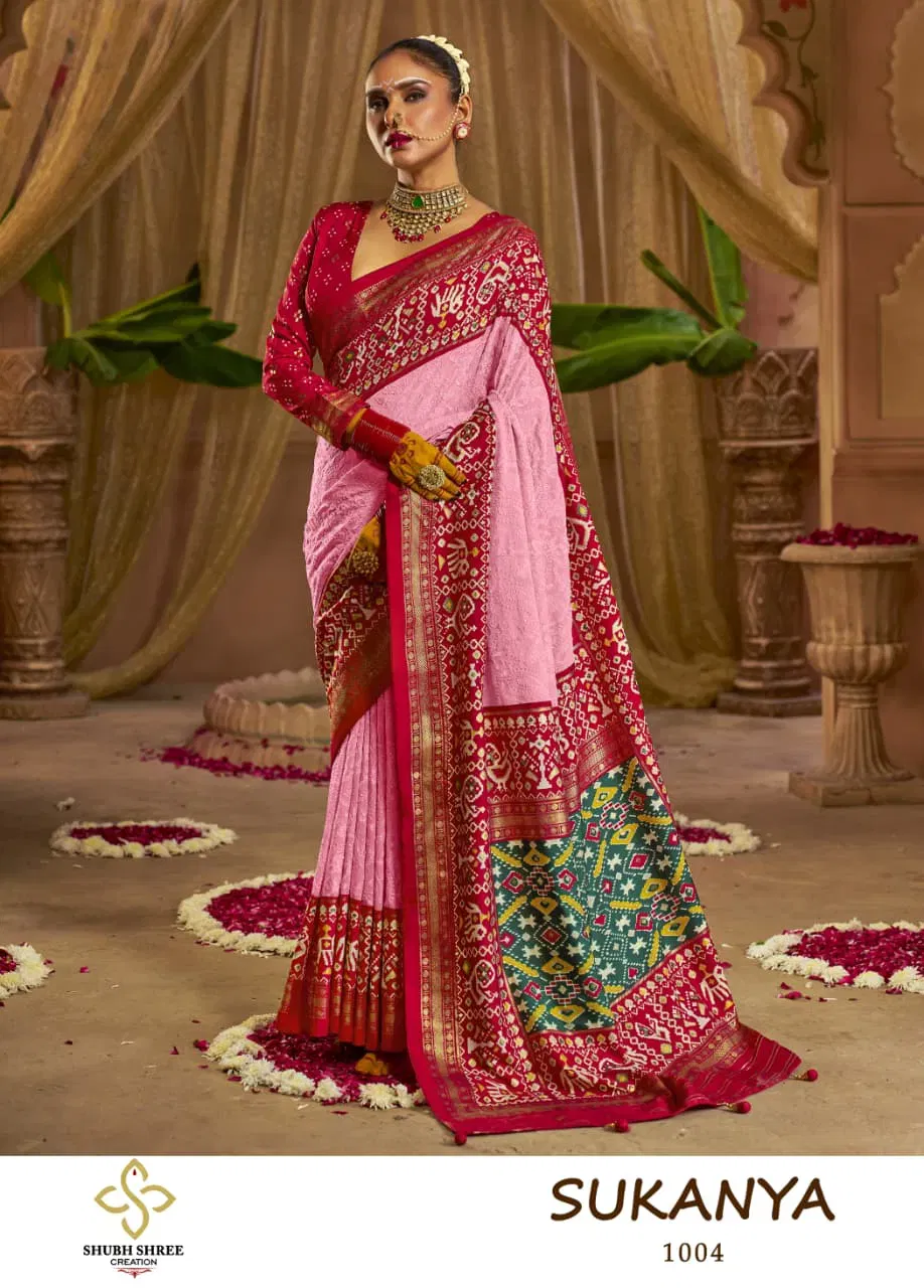 Shubh Shree Sukanya Georgette Silk Chikankari Embroidered Saree Collection Wholesale 8 Shubh Shree Sukanya Georgette Silk Chikankari Embroidered Saree Collection Wholesale