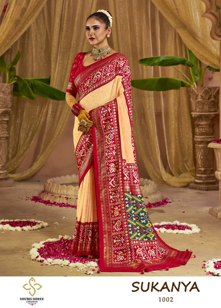 Shubh Shree Sukanya Georgette Silk Chikankari Embroidered Saree Collection Wholesale 6 Shubh Shree Sukanya Georgette Silk Chikankari Embroidered Saree Collection Wholesale