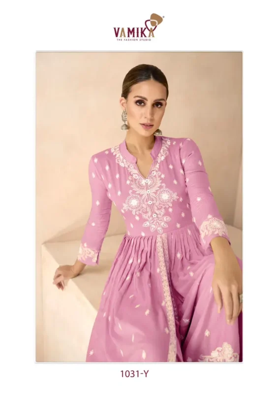 Launching Vamika Lakhnavi Vol 6 Gold List Rayon With Thread Work Designer Salwar Suit Wholesale 2026 5 Launching Vamika Lakhnavi Vol 6 Gold List Rayon With Thread Work Designer Salwar Suit Wholesale 2026