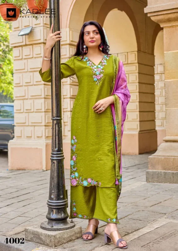 Launching Kadlee Vaari Viscose Weaving With Handworked Kurti With Bottom Dupatta Wholesale 2026 5 Launching Kadlee Vaari Viscose Weaving With Handworked Kurti With Bottom Dupatta Wholesale 2026