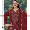 Mehboob Tex 1956 B And D Cotton Self Embroidered Pakistani Salwar Kameez Wholesale