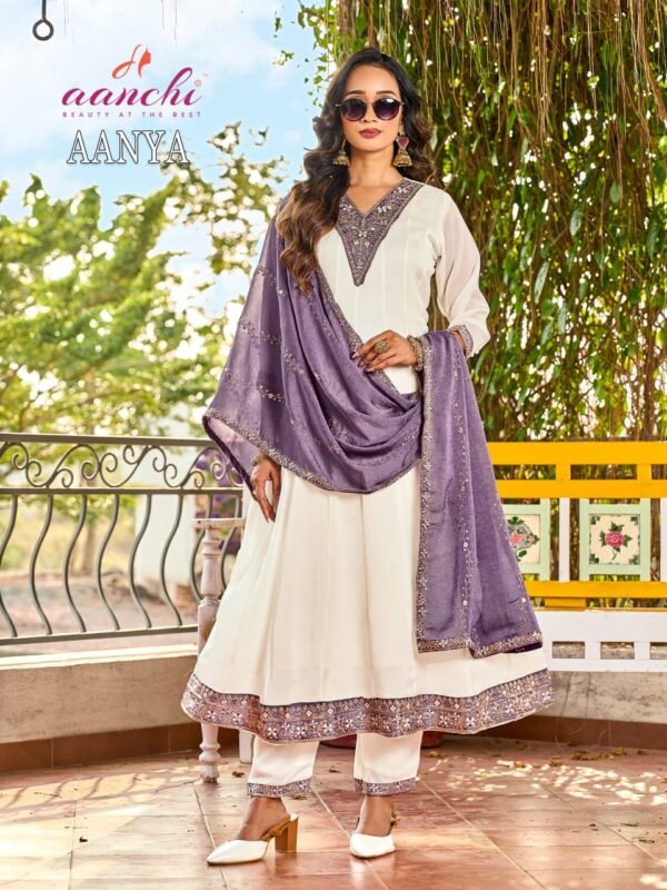 Latest Aanchi Aanya Rangoli Crush Embroidered Kurti With Bottom Dupatta Wholesale 2026 5 Latest Aanchi Aanya Rangoli Crush Embroidered Kurti With Bottom Dupatta Wholesale 2026