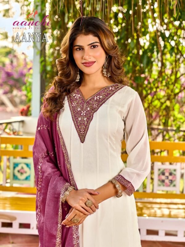Latest Aanchi Aanya Rangoli Crush Embroidered Kurti With Bottom Dupatta Wholesale 2026 6 Latest Aanchi Aanya Rangoli Crush Embroidered Kurti With Bottom Dupatta Wholesale 2026