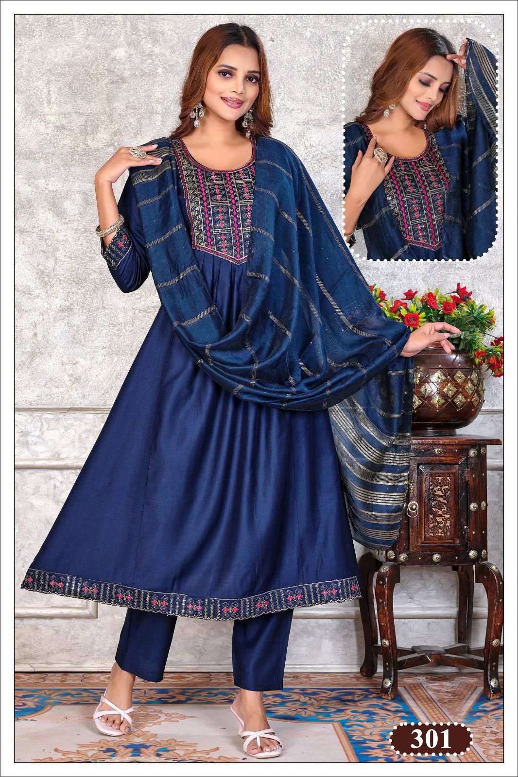 Dnp Paavi Gadwal Silk Kurti Bottom With Dupatta Wholesale 6 Buy Dnp Paavi Gadwal Silk Kurti Bottom With Dupatta Wholesale 2026