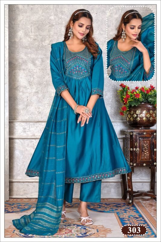 Buy Dnp Paavi Gadwal Silk Kurti Bottom With Dupatta Wholesale 2026