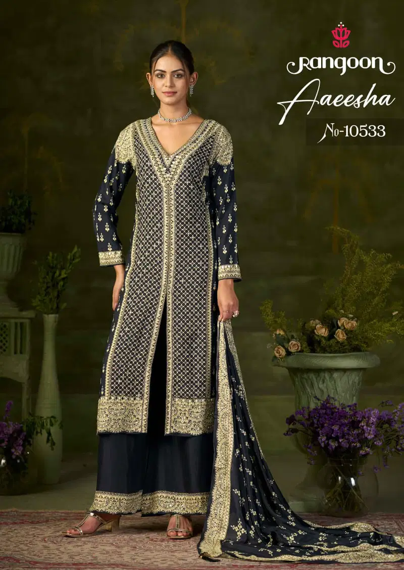 Rangoon Aaeesha Pure Muslin With Digital Printed Kurti With Plazzo Dupatta Wholesale 5 Launching Rangoon Aaeesha Pure Muslin With Digital Printed Kurti With Plazzo Dupatta Wholesale 2026