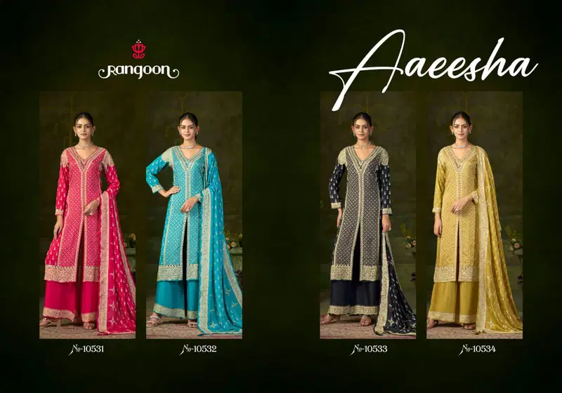 Rangoon Aaeesha Pure Muslin With Digital Printed Kurti With Plazzo Dupatta Wholesale 8 Launching Rangoon Aaeesha Pure Muslin With Digital Printed Kurti With Plazzo Dupatta Wholesale 2026