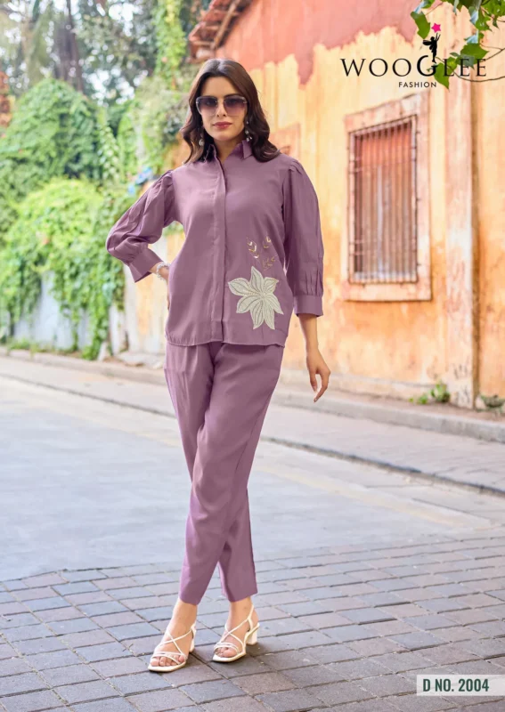 Launching Wooglee High Look Russian Viscose Silk Co Ord Set Collection Wholesale 2026 4 Launching Wooglee High Look Russian Viscose Silk Co Ord Set Collection Wholesale 2026