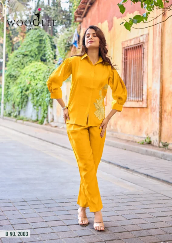 Launching Wooglee High Look Russian Viscose Silk Co Ord Set Collection Wholesale 2026 5 Launching Wooglee High Look Russian Viscose Silk Co Ord Set Collection Wholesale 2026