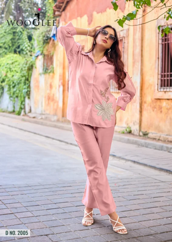 Launching Wooglee High Look Russian Viscose Silk Co Ord Set Collection Wholesale 2026 6 Launching Wooglee High Look Russian Viscose Silk Co Ord Set Collection Wholesale 2026