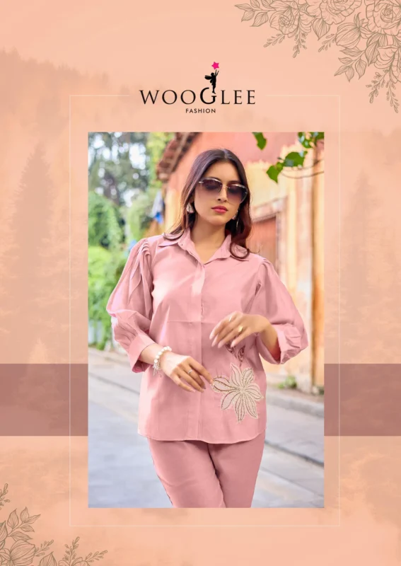 Launching Wooglee High Look Russian Viscose Silk Co Ord Set Collection Wholesale 2026 8 Launching Wooglee High Look Russian Viscose Silk Co Ord Set Collection Wholesale 2026