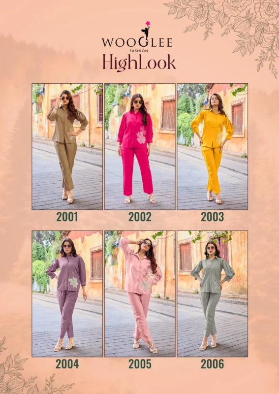 Launching Wooglee High Look Russian Viscose Silk Co Ord Set Collection Wholesale 2026 9 Launching Wooglee High Look Russian Viscose Silk Co Ord Set Collection Wholesale 2026