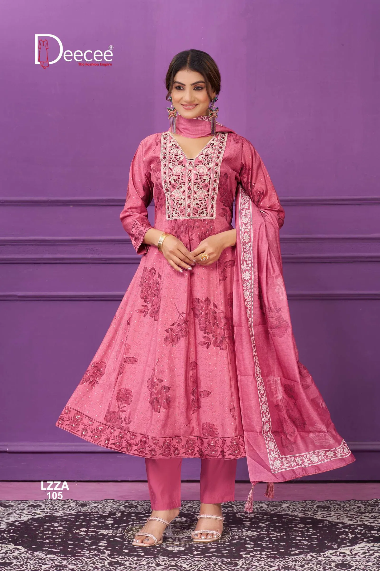 Deecee Lizza Kali Style Flared Kurti With Bottom Dupatta Collection Wholesale 5 Launching Deecee Lizza Kali Style Flared Kurti With Bottom Dupatta Collection Wholesale 2026