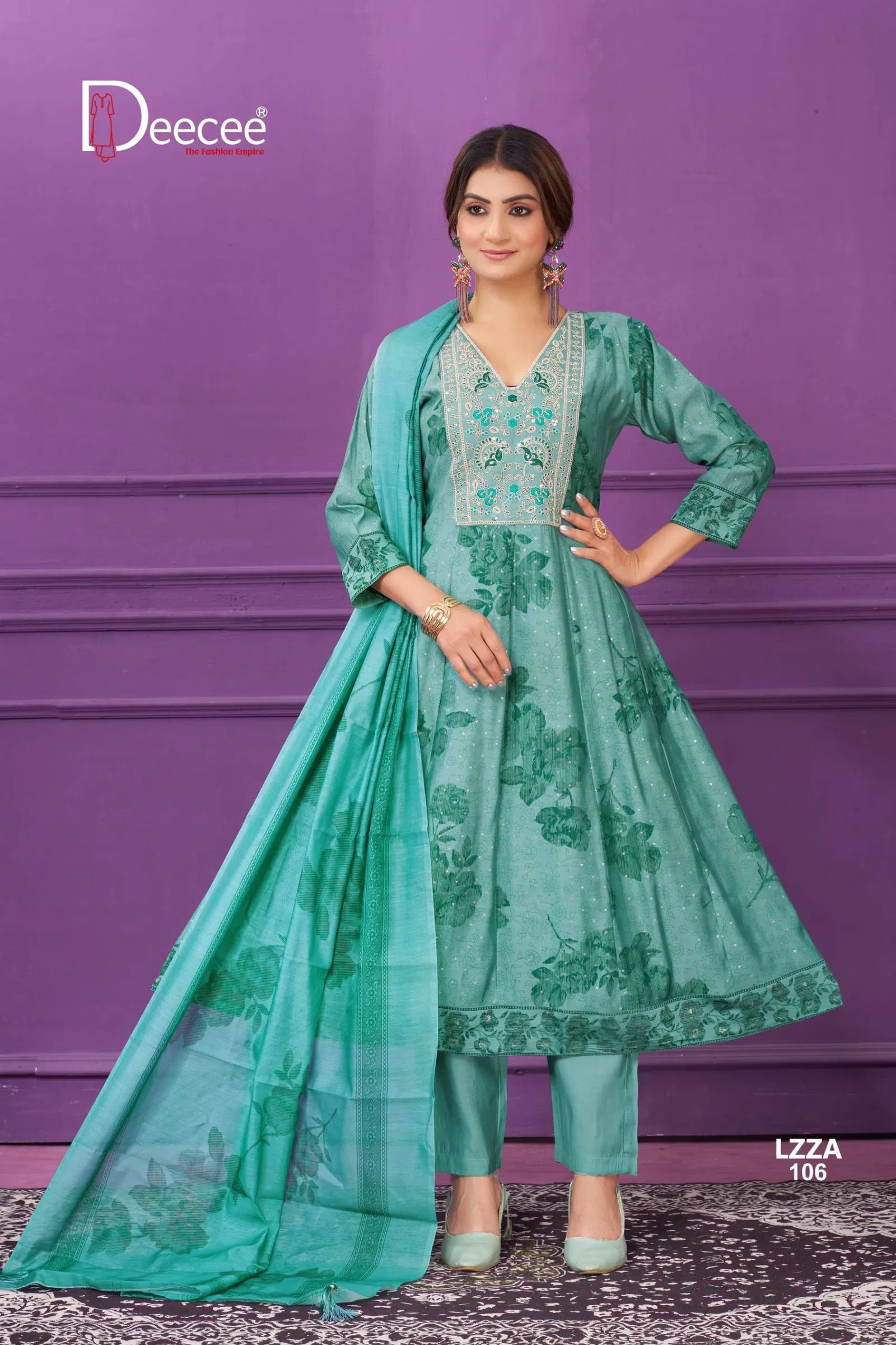 Deecee Lizza Kali Style Flared Kurti With Bottom Dupatta Collection Wholesale 6 Launching Deecee Lizza Kali Style Flared Kurti With Bottom Dupatta Collection Wholesale 2026