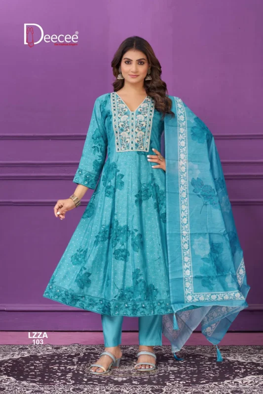 Launching Deecee Lizza Kali Style Flared Kurti With Bottom Dupatta Collection Wholesale 2026 7 Launching Deecee Lizza Kali Style Flared Kurti With Bottom Dupatta Collection Wholesale 2026