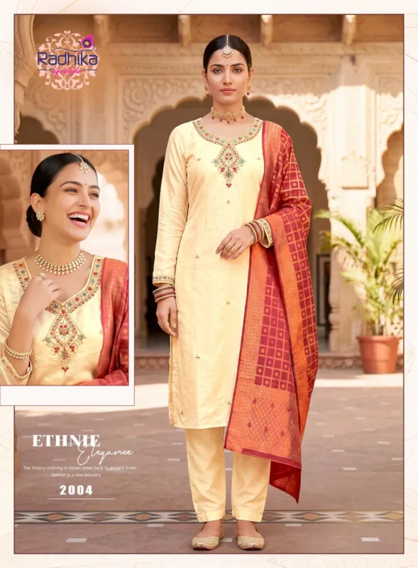 Buy Radhika Kayra Vol 2 Pure Shimmar With Handwork Kurti With Bottom Dupatta Wholesale 2026 5 Buy Radhika Kayra Vol 2 Pure Shimmar With Handwork Kurti With Bottom Dupatta Wholesale 2026