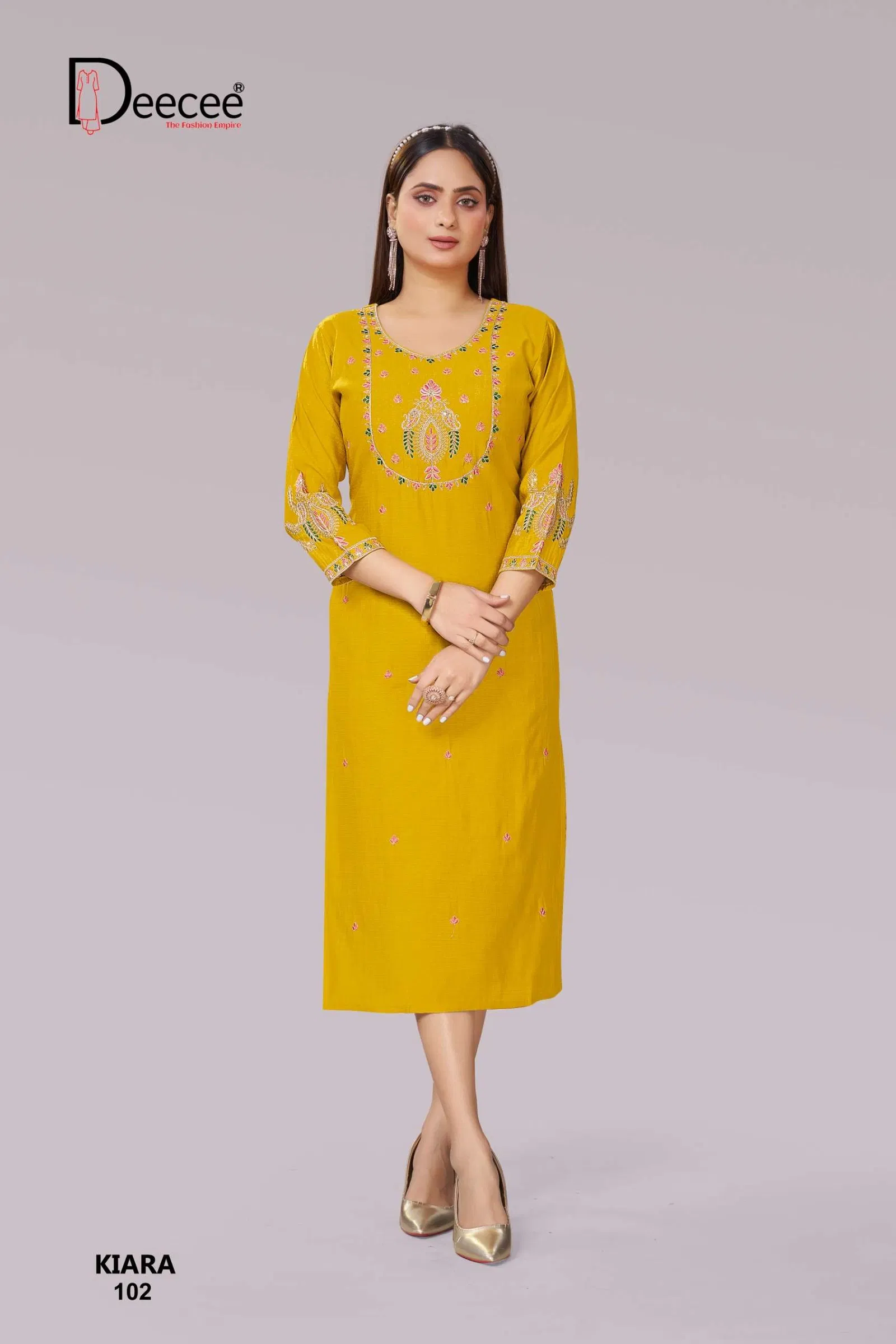 Deecee Kiara Premium Straight Cut With Neck Aand Forn Kurti Wholesale 10 Beautiful Deecee Kiara Premium Straight Cut With Neck Aand Forn Kurti Wholesale 2026