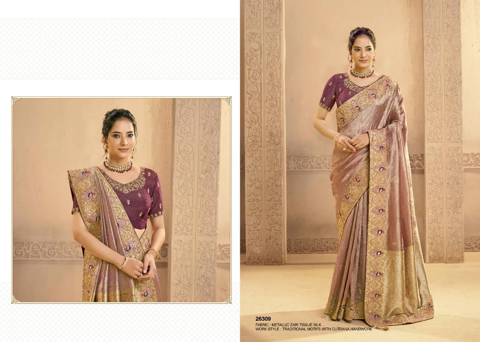 Mahotsav Mohmanthan 26300 Gaurangi Designer Saree Collection Wholesale 11 Mahotsav Mohmanthan 26300 Gaurangi Designer Saree Collection Wholesale
