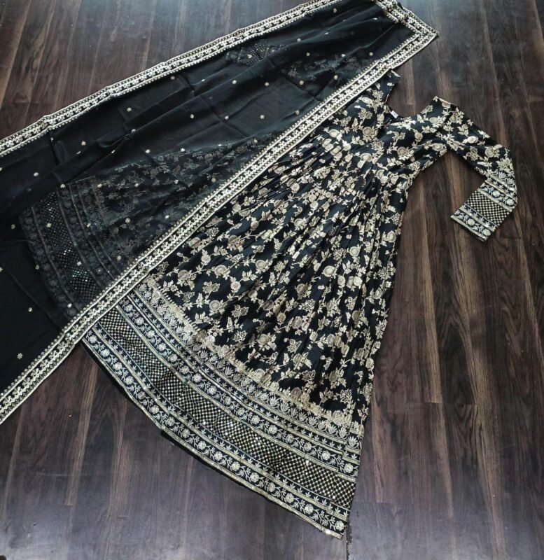 Launching SF LW 9172 Jacquard Gown With Dupatta Wholesale 2026 9 Launching SF LW 9172 Jacquard Gown With Dupatta Wholesale 2026