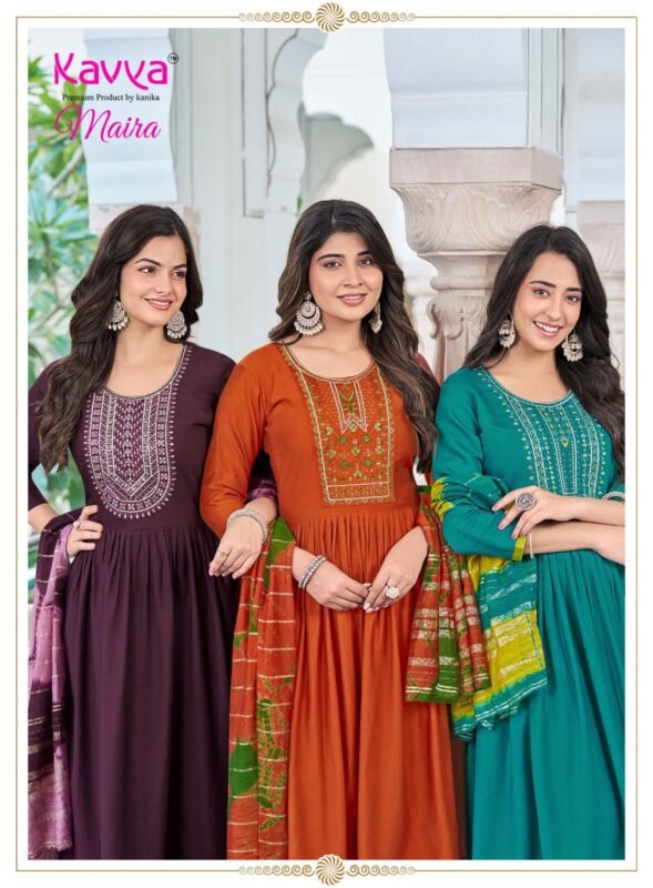 Buy Kavya Maira Vol 1 Vetican Chanderi Zari Fancy Dyeing Top With Bottom And Dupatta Wholesale 2026