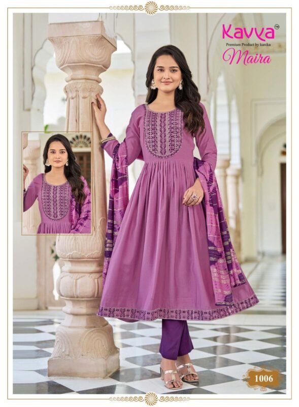 Buy Kavya Maira Vol 1 Vetican Chanderi Zari Fancy Dyeing Top With Bottom And Dupatta Wholesale 2026
